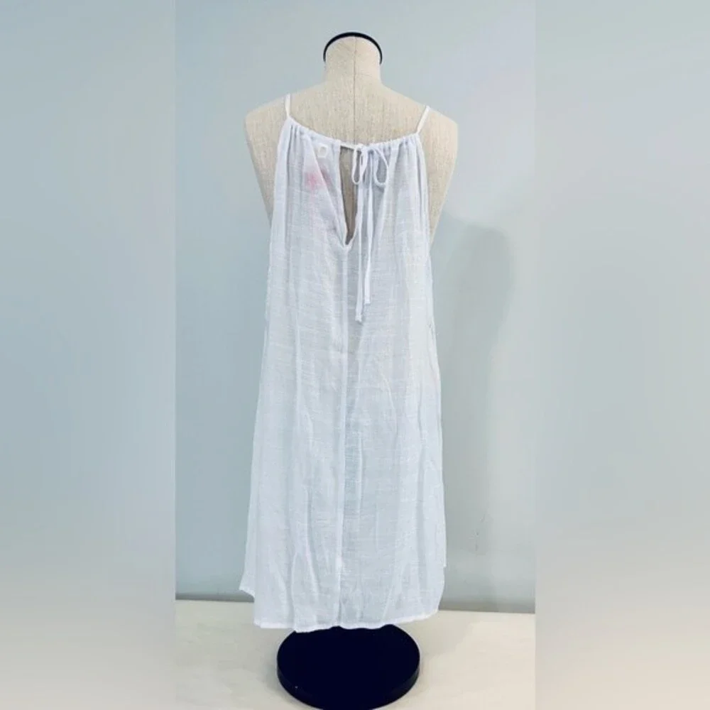 NEW Xhilaration White Coverup Dress size Large